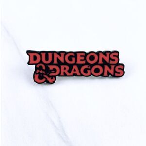 Dungeons & Dragons Enamel Pin/ Brooch